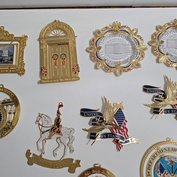 26 White House Historical Association Christmas Ornaments US Army - Picture 6 of 12